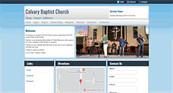 Desktop Screenshot of calvaryofpensacola.org